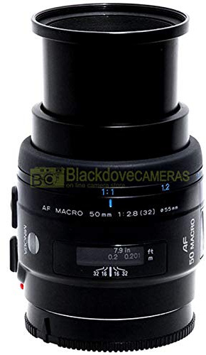 Minolta AF 50 mm f2,8 Macro 1:1 New Objectif Closeup perf Appareil photo Sony A-Mount