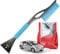 TK Gruppe Timo Klingler autogadget® 5X Stück - 2 in 1 - Schneebesen mit Eiskratzer - für Winter & Schnee - PKW KFZ & Auto - Teleskop mit Besen lackschonend