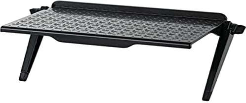 通用 Pantalla Ajustable Estante, Pantalla Bandeja Superior TV, Estante para decodificador, sin puñetazos, Resistente y Estable, aplicar a TV Box, Router, cámara, Caja de Juego (Negro)