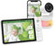 LeapFrog LF930HD 1080p Smart WiFi Remote Access Baby Monitor, 360° Pan & Tilt, 8X Zoom, 7” 720p HD Display, Color Night Light, Color Night Vision, Sleep Tips, Two-Way Intercom, Smart Sensors