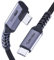 SUMPK 1m USB C to USB C 3.1 Gen 2 [2 Packs], 100W PD Fast Charging Cable with E-Mark Chip, SuperSpeed 10 Gbps, 90 Degree, 4K Monitor Video Output & Data Cable