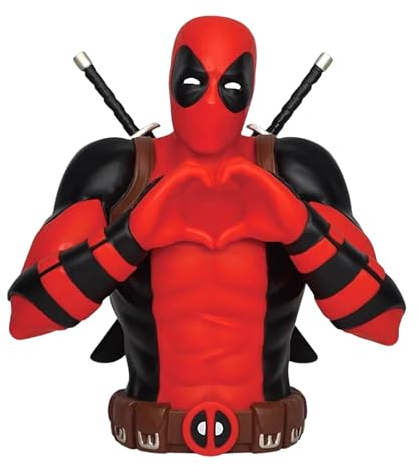 MONOGRAM MONOGRAM Hucha Deadpool corazón 20cm