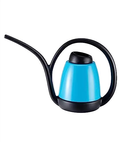 Latas de riego Regadera de bonsái con pico largo, maceta de regadera suculenta de plástico for plantas de interior, flor de bonsái suculenta, hervidor de jardinería de 1,3 l Latas de riego de plantas