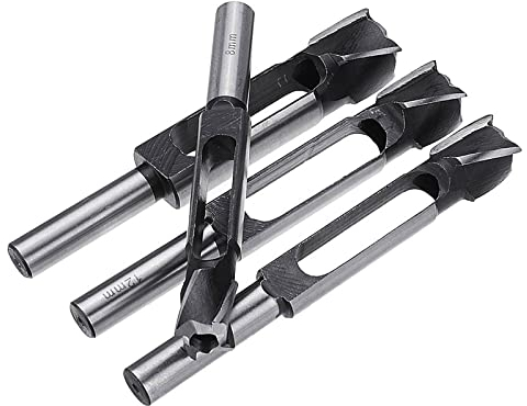 Dübelschneider, Zapfenbohrer Bi, Holzstopfen-Lochschneider, Zapfendübel und Dübelbohrer, Holzbearbeitungsschneider, konischer Dichtungsstopfenschneider, 13 mm Schaft für Möbelherstellung