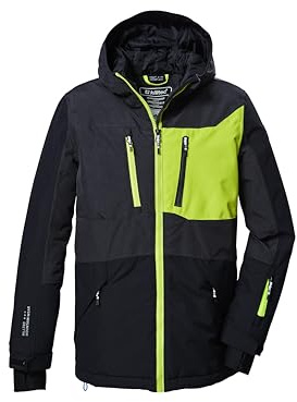 Killtec Jungen Ksw 398 Bys Ski Jckt Skijacke/Funktionsjacke mit Kapuze und Schneefang