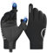INBIKE Fahrradhandschuhe MTB Mountainbike Handschuhe Herren Damen Winterandschuhe Laufhandschuhe Thermo Handschuhe Warm Winddicht Anti-Slip Touchscrennfähig rutschfest SchwarzSchwarz,L