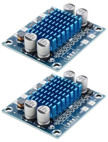 VGOL 2PCS Audio Amplifier Board Digital Power Amplifier Board Digital Audio Stereo Amplifier Module Board TPA3110 XH-A232 for Speakers Amplifiers Radios