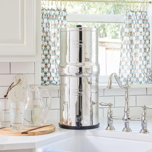 Royal Berkey RB4x2-BB Système de filtration d’eau avec 2 éléments noirs, par Berkey