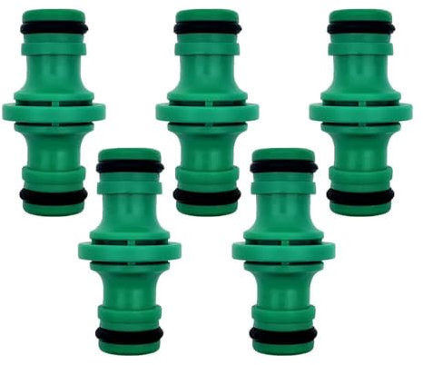 Raccord de réparation de joint 5 pièces 1/2 '' tuyau d'arrosage raccord de tuyau système d'arrosage goutte à goutte rapide pour serre-1/2''-B-5 pièces