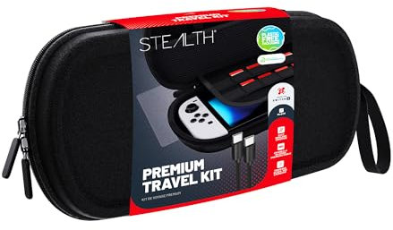 STEALTH Handheld-Konsolen-Tasche, Reiseset, kompatibel mit Switch 2 – robust und leicht