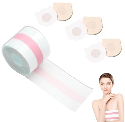Eniyou Boob Tape, Boobietape, Brust Tape für Grosse Brüste Damen, Nippli Breast Brusttape Boobytape, BH Tape für Brüste