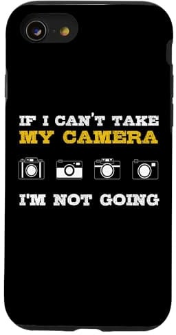 My Camera I Photographe Appareil Photo Objectif Photo Coque pour iPhone SE (2020) / 7/8