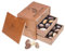 CHOCOLISSIMO - Ostergeschenk – 30 edle, handgefertigte Pralinen in stilvoller Holzbox – Luxuriöse Pralinenmischung für Genießer, Geschenkidee für Frauen, Männer, Mama, Papa, Premium Osterschokolade