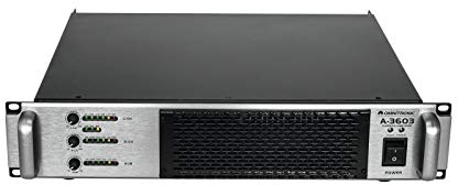 OMNITRONIC A-3603 Class-D 2.1 Endstufe | 3-Kanal-PA-Verstärker mit Frequenzweiche - 4 Ohm: 1 x 2000 W, 2 x 800 W