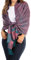 Sakkas 70 x 28 Paisley Selbst Design-Schal/Wrap/Stola - Magenta