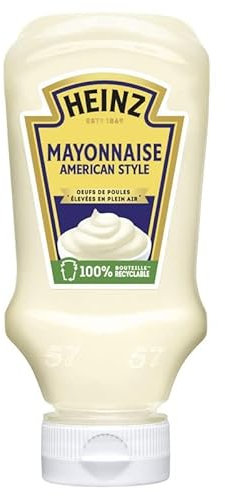 HEINZ - Mayonnaise Souple 215G - Lot De 4