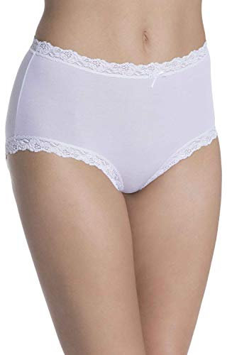 Nina von C. Damen-Taillenslip 3er-Pack Modal weiß Größe 40