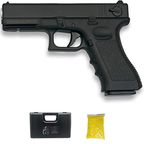 Golden Eagle Glock Negra | Pistola de Airsoft con Sistema Muelle para Bolas de 6mm. Potencia: <3,5 Julios