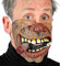Widmann 01159 - Halbmaske Biker, für das untere Gesicht, Karneval, Mottoparty