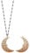 Collana KIDULT 751007 Acciaio 316L A. de Saint-ExupéryFai della tua vita. Luna
