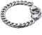 OIDEA Panzerkette Armband für Männer Herren Edelstahl Gliederkette Handschellen Biker Armreif