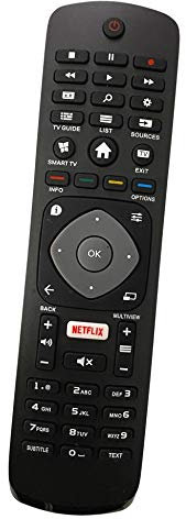 Telecomando di ricambio per Philips Netflix TV 398GR08BEPHN0012HT, Telecomandi TV