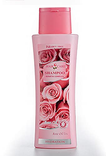 SHAMPOO mit Rosenwasser, Kamillenextrakt - Keratinkomplex, 250 ml