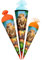 alles-meine.de GmbH Schultüte - Löwe & Zootiere 35-85 cm Größe wählbar mit/ohne Holzspitze - Zuckertüte - Zuckertüte - Tüllabschluß/Filzabschluß - eckig/rund - Mädc..