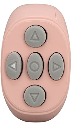 Bluetooth Fernbedienung, TikTok Remote Control APP Kindle Page Turner für 15.0 für Android 8.0 Handy, Smart Clicker, Wiederaufladbar(Rosa)