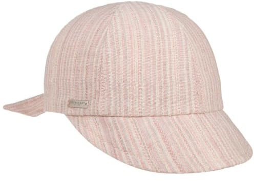 Seeberger Fine Stripes Damencap Baumwollcap Sommercap Sommermütze Damen - mit Schirm, Schirm Sommer Frühling-Sommer