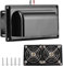 AUTOXBERT Ventilatore di scarico laterale Air Vent, ventilazione, roulotte, rimorchio, camper, camper, 12 V, per camper trailer barca, yacht, nero