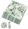 60 Stück Servietten Eukalyptus, Servietten Grün, Party Tischdeko Servietten Hochzeit, Papierserviette Einweg für Taufe Hochzeit Babyparty Konfirmation Garten Hochzeit Party Festliche Anlässe