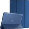 EasyAcc Custodia Cover Compatibile con iPad 9 Generazione/iPad 10.2 2021 2020 2019 / iPad 8. 7. Generazione, Cover Ultra Sottile in Pelle PU, blu navy
