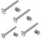 Hex Drive Socket Cap M6 x 60mm Furniture Barrel Screws Bolt Nuts Allen Head With Barrel Nut 6mm Furniture Cot Bed Bolt Allen Head With Barrel Nut Pack of 4.