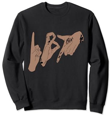 187 Handzeichen Geste Sweatshirt