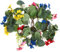Warmhm Gänseblümchen-Blumenkranz Kerzenringe 2 Stück Künstlicher Blumenkranz Kerzenhalter DIY-Säulen Kerzengirlande Für Ostern Frühling Hochzeit Geburtstag Party-Dekoration