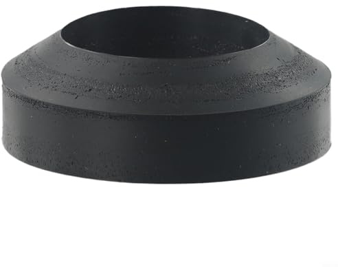 Conical Cone Shaped Doughnut Washer for Toilet Cistern Seal Pan, Rubber Toilet Cistern Seal Pan Washer Replacement Toilet Pan Fixing Fitting Sealing Washer