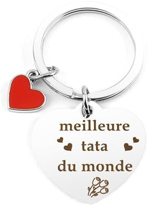 Cadeau Tata,Porte Clé Tata,Cadeau Pour Tata,Cadeau Anniversaire Tata,Cadeau Tatie,Cadeau Tante,Cadeau D'anniversaire De Tante,Cadeau Tata Noel,Cadeau Tatie Original,Cadeau Original Moins de 10 Euros