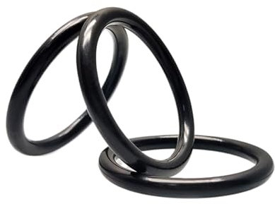 EPDM O-Ring Dichtung, 3 mm Drahtdurchmesser, 49 mm ID, 55 mm AD, Rund Dichtungsring, 10 Stück