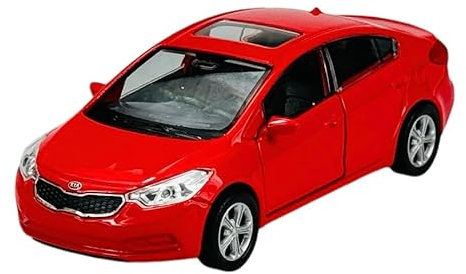 Welly Kia Cerato K3 Rot 2012-2018 1/34-1/39 Metal Modell Auto Die Cast Neu im Kasten
