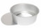 AUTSUPPL Molde De Aluminio Anodizado De Fondo Desmontable Para Pasteles Redondos Para Tartas De Cumpleaños y Postres Acabado Antiadherente Color Plata