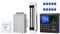 ReaIOKbii tastierino numerico apriporta Sistema di controllo accessi Kit Impronta digitale Presenza di tempo Portachiavi lettore RFID biometrico Apriporta intelligente Serratura magnetica elettrica