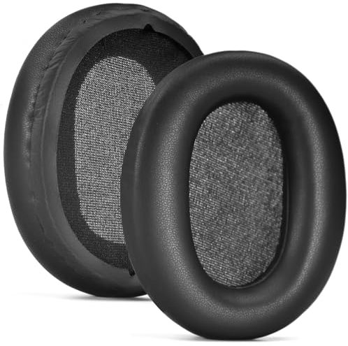 WH-CH720N Ear Pads Replacement - defean Ear Cushions Compatible with Compatible with Sony WH-CH720N Noise Canceling Wireless Headphones,Ear Pads with Softer Leather, Noise Isolation Foam (Black)