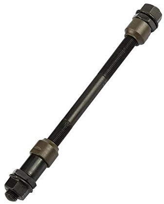 GBZIJIE Schnellspanner,Schnellspanner Rennrad MTB Mountain Road Bike 10mm Carbon Steel Hinterachse Radnabe Shaft Fahrradteile