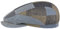 Stetson Laughlin Driver Patchwork Flatcap Made in EU Damen Herren Sommer blau M (56-57 cm)