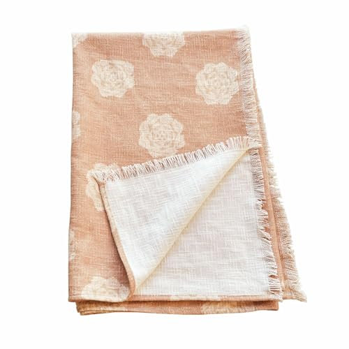 Loberon Plaid Belvienne, rosé/Creme