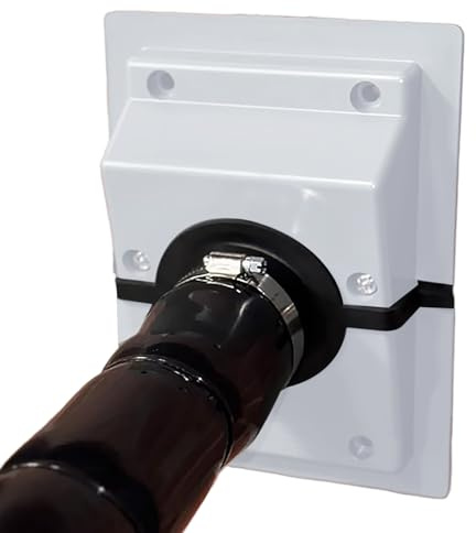 HVAC Wanddurchführung & Leitungsabdeckung Set | Split Klimaanlage Leitungsabdeckung - Schutzmanschette für Klimaanlagen Rohre Außenwanddurchführungen Mini-Split Systeme Installateure Heimwerker