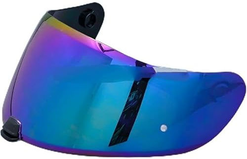 KWTN Motorrad Motorradhelm-Visier for HJC, HJ-20M, FG-ST, FG-17, C70 und IS-17 – Komplettes Zubehör mit Sonnenblende