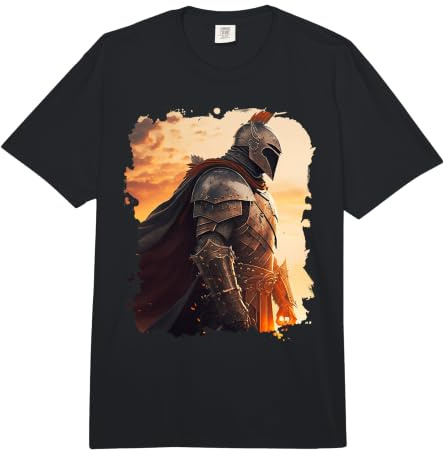 Ritter in der Düsteren Welt Heroisch und Tapfer Comfort Colors Adult Heavyweight T-Shirt