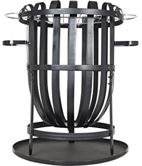 RedFire Vancouver, schwarz, chrome plated grill, 40x40x56 cm, 85016